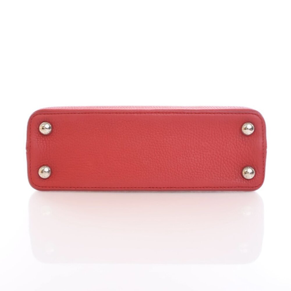 Louis Vuitton Python-Trimmed Taurillon Capucines … - image 9